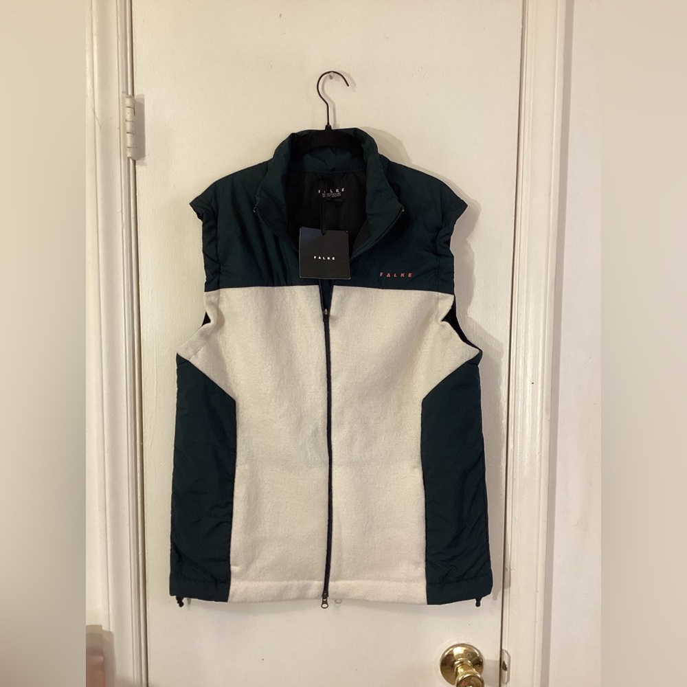 Falke TK Hybrid Green and White Ergonomic Sport System Vest